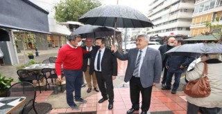 Başkan Batur esnaf ziyaretlerini sürdürüyor