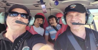 Öğrenciler Çeşme’yi gökyüzünden seyretti