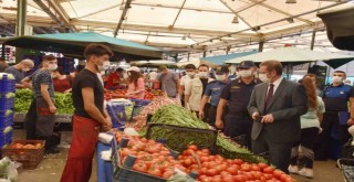 Karşıyaka'da denetimler devam ediyor...