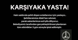 Karşıyaka Belediyesi etkinliklerini iptal etti