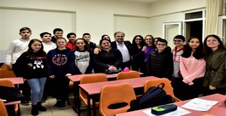 Başkan İduğ öğrencilerle buluştu