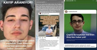 Kayıp olan Veli Eren için ünlülerden paylaşım