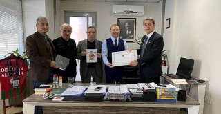 Spor  müdürü Alptekin'e TÜFAD'tan teşekkür