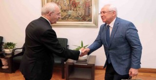 Başkan Selvitopu Genel Başkan Kılıçdaroğlu'nu ziyaret etti