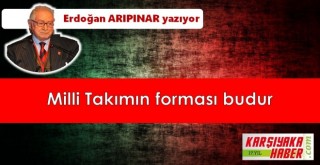 Milli Takımın forması budur