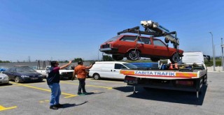 İzmir’de 6 ayda 184 hurda araç çekildi