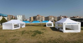 Gaziemir’in taziye evleri hizmete girmek için gün sayıyor