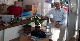 Muhtara teşekkür ziyareti