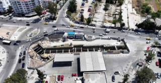 Hastane yolcuları için özel yaya tüneli