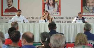 Karşıyaka'da açık hava söyleşilerinin 4.'sü yapıldı