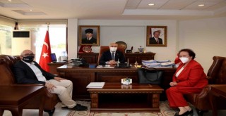 İGC Başkanı Dikmen'den Vali Köşger'e ziyaret