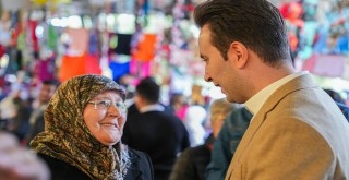 Çiftçioğlu Aksoy'da gençlerle, Bospa’da halkla buluştu