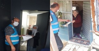 Karşıyakalı din görevlileri maaşları evlere götürüyor