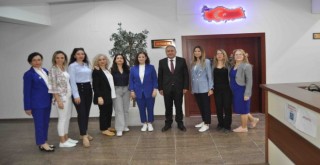 Ortak Akıl Kadın Dayanışma Derneği'nden Kaymakam Demir'e ziyaret