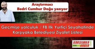 Geçmişe Yolculuk / FB İlk Yurtiçi Seyahatinde Karşıyaka Belediyesi Ziyafet Listesi