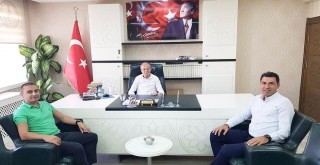 Tarım ve Sağlık Müdürü Müftü Gürler'i ziyaret etti