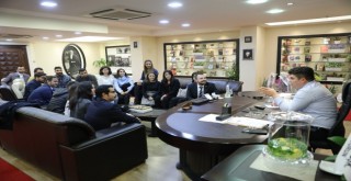 Buca Belediye Başkanı'na ziyaretçi akını