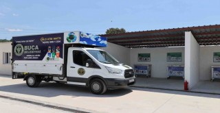 Buca’nın Atık Getirme Merkezi hizmete açıldı