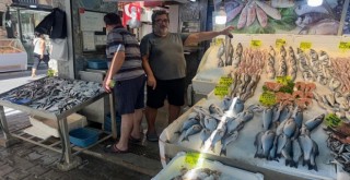 Yasak kalktı Karşıyaka'da balık tezgâhları doldu