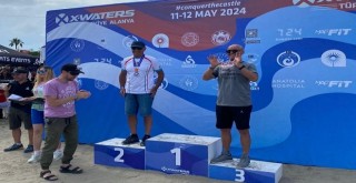 Bostanlısporlu Ateş, Rus rakiplerini geçerek 2. oldu