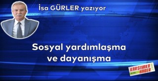 Sosyal yardımlaşma ve dayanışma