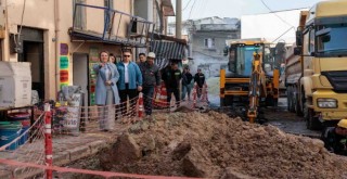 Konak’ta doğalgaz çalışmaları hız kazandı