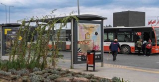 Yeşil duraklar kente nefes oldu