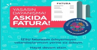 Askıda Fatura uygulaması İzmir'de de başlıyor