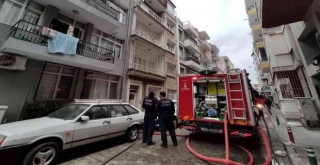 Karşıyaka'daki yangın korkuttu