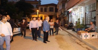 Başkan Eriş, günün ilk ışıklarında Ödemiş’i adımladı