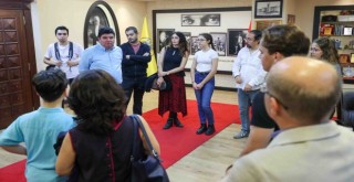 Dereceye girenlere ödül Başkan Erhan Kılıç’tan