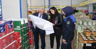 Ödemiş Belediyesi’nden zincir market şubelerinde kolon denetimi