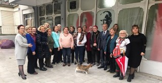 Türk Kadınlar Birliği Karşıyaka Şubesi Müftü İsa Gürler'i konuk etti