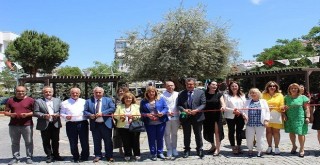 Karşıyaka Halk Eğitim Nergiz Mahalle sergisi açıldı