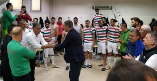 Başkan Tugay, galibiyet sevincini paylaştı