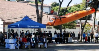 Konak’ta depreme hazırlık tatbikatı yapıldı