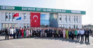 100. Yıl Bayındır Süt İşleme Fabrikası açıldı