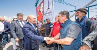 Mavişehir Balıkçı Barınağı'nda 134 balıkçıya destek