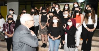 Öğrencilerden Başkan Selvitopu'na yurt teşekkürü