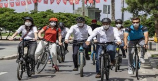 Yeni bisiklet yollarının yapımına başlandı