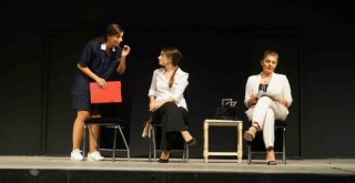 Bornova’da diyabetlilerden Maviye Dönüş oyunu