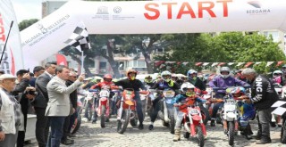 Türkiye Enduro ve ATV Şampiyonası 1. Ayak yarışları Bergama'da start aldı