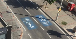 Karşıyaka’da bisiklet ile paylaşımlı yollar