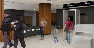 Karşıyaka Belediyesi Giriş Katı düzenleniyor