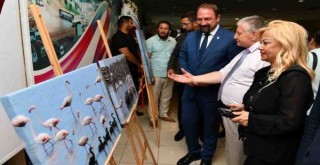''Flamingo Adası'' fotoğraf sergisi kapılarını açtı