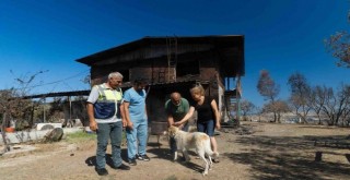 Yangından kurtarılan Kaptan’a sıcak yuva