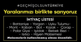 Bayraklı Belediyesi'nden depremzedelere yardım eli