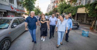 Başkan Mutlu mahalleleri adım adım geziyor