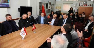 Aslanoğlu ve Tugay'dan Makedonya Göçmenleri Kültür ve Dayanışma Derneği'ne ziyaret