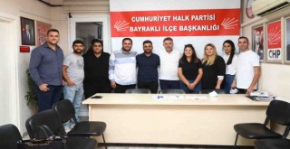 Serdar Sandal, CHP Bayraklı Gençlik Kolları ile buluştu